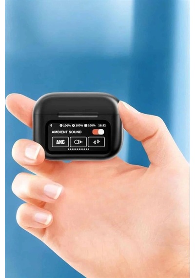 Mey İthalat Bluetooth Kulaklık Kablosuz Ekranlı Anc/enc Destekli Dokunmatik Diğer