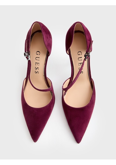 Guess Napiper Kadın Topuklu Ayakkabı Fltnapsue08 Bordo