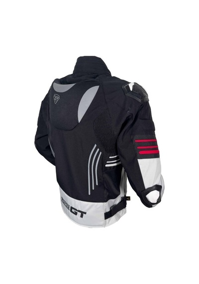 Forte Gt Wind Pro Kumaş Hörgüçlü 4 Mevsim Motosiklet Montu Beyaz