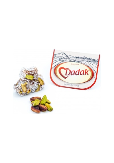 Dadak Lokum ve Kuruyemiş Çifte Kavrulmuş Antep Fıstıklı Mini Lokum 5 KG
