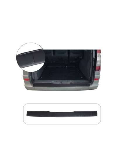 Mercedes Vito Uyumlu 2003-2014 Geniş Model Abs Arka Tampon Üstü Koruma