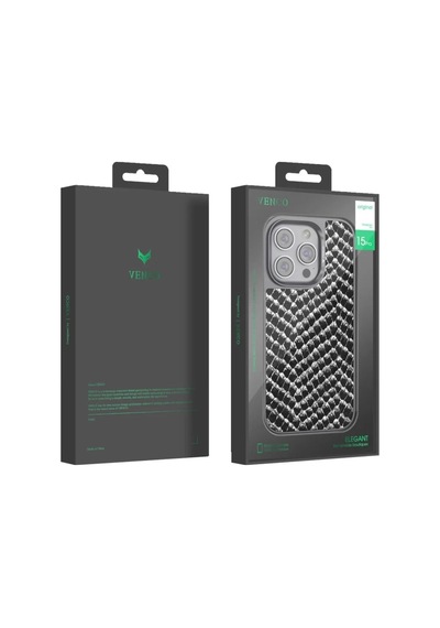 Magicool Venco Apple iPhone Uyumlu 14 Pro Max Viper Kapak - Kahverengi