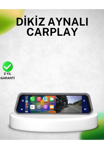 10 İnç Tam Dokunmatik Dikiz Aynası Kamera Ön Arka Full Hd 90356930