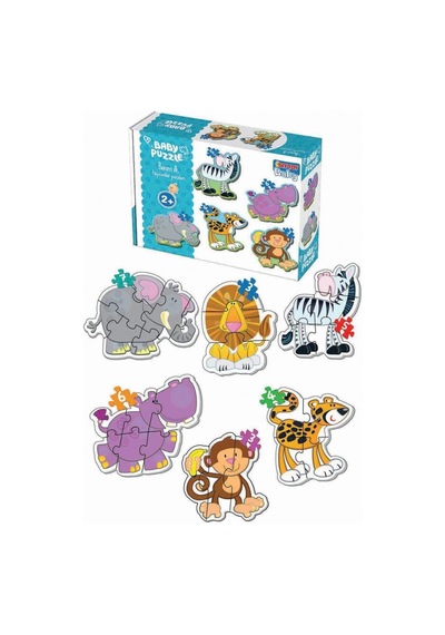 1703 Diytoy Baby Puzzle-Benim İlk Hayvanlar