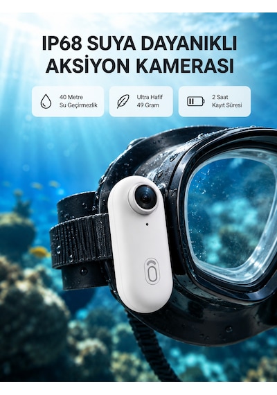 4k Suya Dayanıklı Aksiyon Spor Kamerası 120 Geniş Açı Ve Wifi Destekli - Lisinya