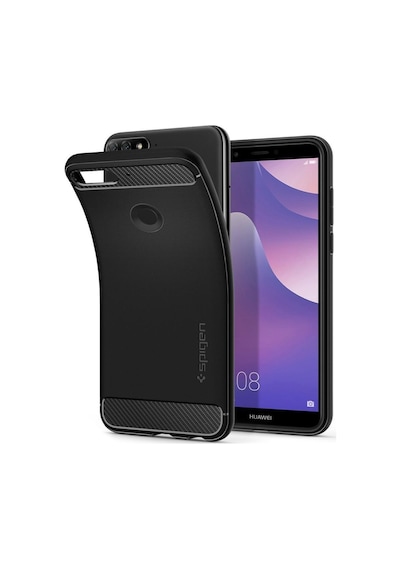 Spigen Y7 Prime 2018/y7 2018/nova 2 Lite/enjoy 8 İle Uyumlu Kılıf Rugged Armor