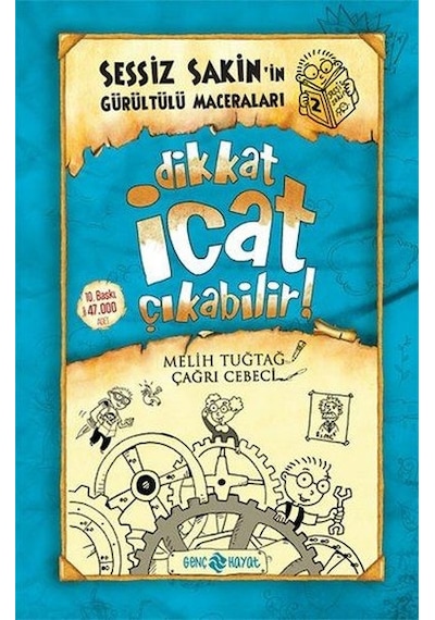 Sessiz Sakin'in Gürültülü Maceraları 2 - Dikkat İcat Çıkabilir! - Melih Tuğtağ - Genç Hayat