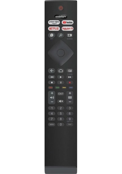 32pfs5803/12 Televizyon İçin Uyumlu Netflix Youtube Rokuten Tuşlu Tv Led Lcd Uzaktan Kumanda