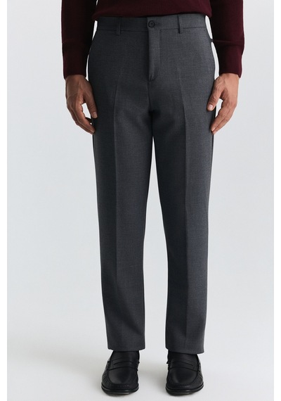 Antioch Comfort Slim Fit Pantolon Antrasit