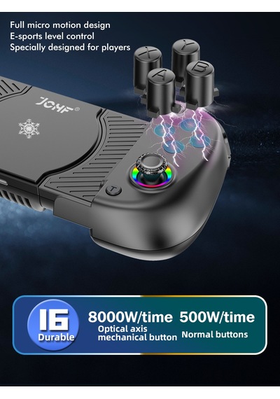 X5 3 İn 1 Esnek Oyun Kumandası, Soğutma Fanı, Apple Uyumlu iOS / Android