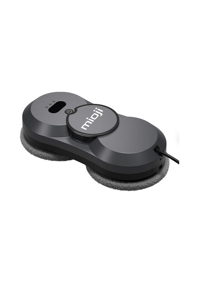 Mioji VLR2 Cam Temizleme Robotu Ultrasonik Su Spreyli Akıllı Navigasyonlu Uzaktan Kumandalı - Siyah