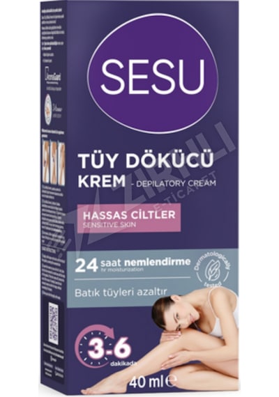 3 Adet Sesu Tüy Dökücü Krem 40 Ml