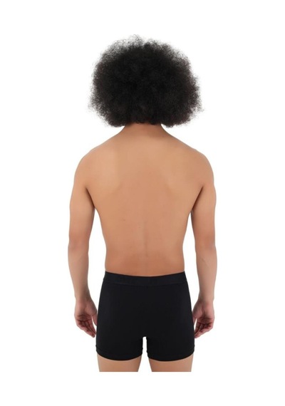 Cnt Erkek Pamuklu Boxer 5'li Paket Siyah Siyah