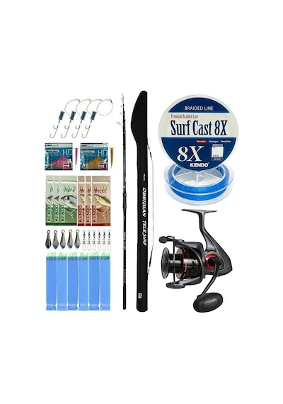 Yekoutdoor Surf Olta Seti Okuma Obsidian Super Light Tele Surf 420cm 100-220gr 5 Parça Olta Kamışı&okuma Ceymar C-6000a Olta Makinesi Yekoutdoor Surf Olta Seti Okuma Obsidian Super Light Tele Surf 420cm 100-220gr 5 Parça Olta Kamışı&okuma Ceymar C-6000a Olta Makinesi