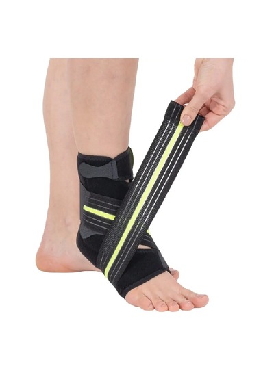 Ligament Destekli Ayak Bilekliği, + 8 Bandajı,
