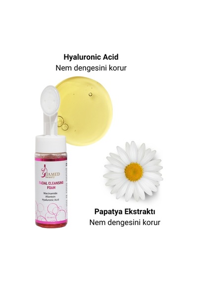 Jamed Beauty Kendinden Fırçalı Yüz Temizleme Köpüğü 150 ML