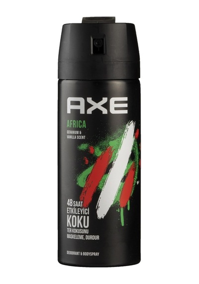 Axe Africa Body Deodorant 150 Ml - Terleme Önleyici Erkek Vücut Spreyi 3'li Ekonomik Paket - 3 Tarı