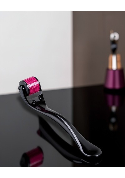 Mikro İğneli Cilt Bakım Aleti 1 Mm Titanyum Roller Xuczzzdermarollerrrrrr-1