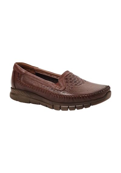 Forelli 29413 Eterna-G Taba Kadın Comfort Deri Ayakkabı