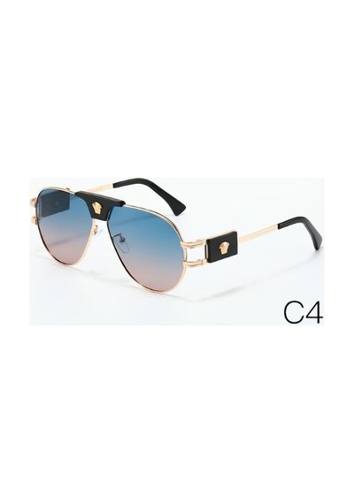 Unisex Polarize Korumalı Güneş Gözlüğü Esp044 Mavi Pembe - 713554204 Altın