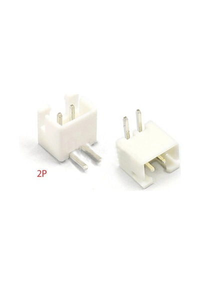 2 Pin Jst-xh 2.54 Tunik Konnektör Erkek Eğik 90