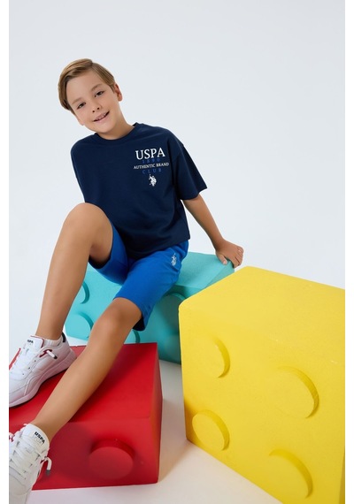 U.s. Polo Assn. Erkek Çocuk Lacivert Bermuda Takım 5274-49762 Lacivert