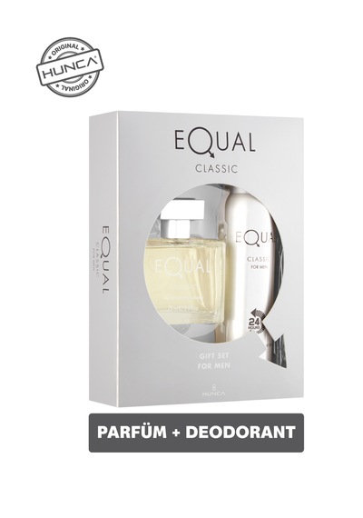 Classic Avantajlı Çift Parfüm Seti Parfüm 75 Ml K + 75 Ml E + 2 Adet Deodorant 150 Ml Fresh