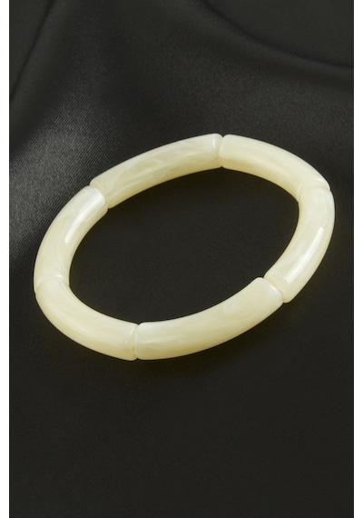 Zr - 990 - Model Silindir Plastik Bileklik - Ilkestor - Limon Rengi Çok renkli