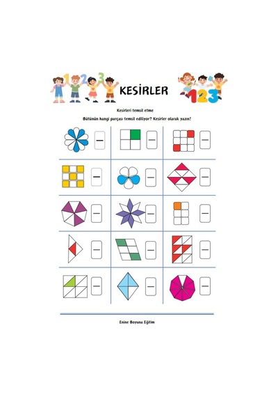 İlkokullar İçin Matematik Kitabı 1. Sınıftan 4. Sınıfa Kadar