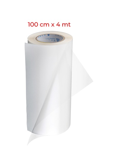 ŞEFFAF YAPIŞKANLI FOLYO 100 CM X 4 METRE