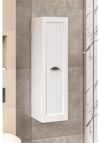 %100 Mdf 30 Cm Aren Boy Dolabı Beyaz