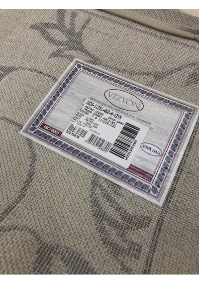 Saray Halı Vizyon 11351 Ws 150X230 Beyaz Gri 4 M2 Halı !