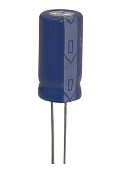 47Uf 250V (13X25Mm) Elektrolitik Kondansatör (Mavi)Süper Kalite