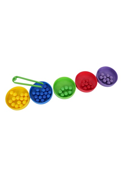 Clip Bead - 2+ Yaş Eğitici Matematik Kutu Oyunu Ve Boncuk Yerleştirme Oyunu