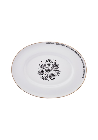 Emsan Eye Fine Bone Kayık Tabak 25 Cm