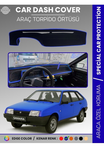 Lada Samara Karbiratörlü 1990-2004 Torpido Örtüsü Torpido Koruma Tam Uyum Araca Özel Kaymaz - 730 Stiloto