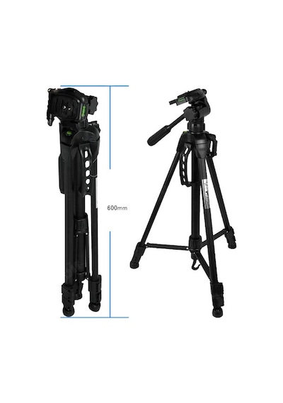 Fototek Wt-3570 170Cm Profesyonel Dslr Tripod Canon Nikon
