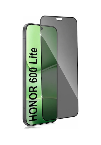 Vendas Honor 600 Lite Uyumlu Anti-static Gizleyen 5d Privacy Hayalet Temperli Cam Ekran Koruyucu