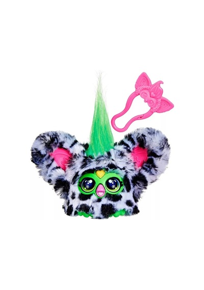 Furby Furblets Moo-boo 45+ Sesli Mini Peluş Oyuncak 6+ Yaş Beyaz