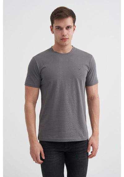 Cazador Basic Süprem Erkek T-shirt 46230 Antrasit Antrasit