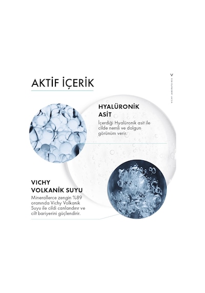 Vichy Mineral 89 Termal Su ve Doğal Hyalüronik Asit İçeren Serum 50 ML
