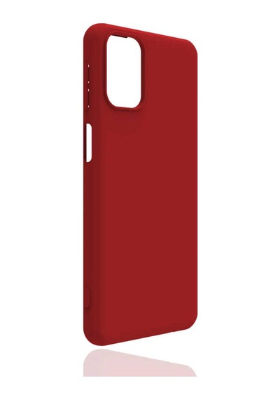 Galaxy M31s Kılıf Zore Biye Silikon Kırmızı