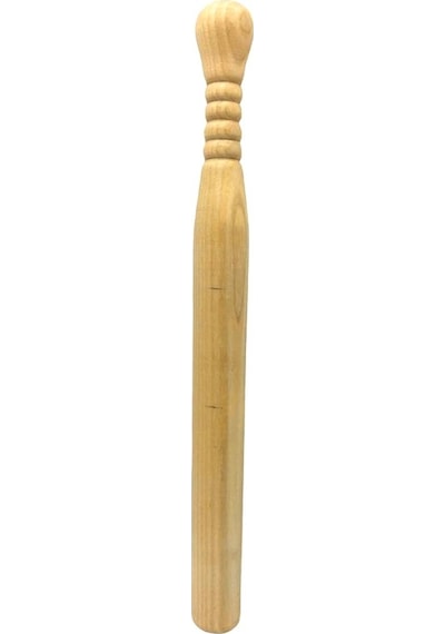 Beyzbol Sopası Sade Kısa - 50cm Ahşap