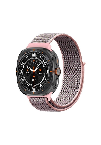 Samsung Galaxy Watch Ultra 47mm Uyumlu Naylon Örgü Kalite Hasır Kordon