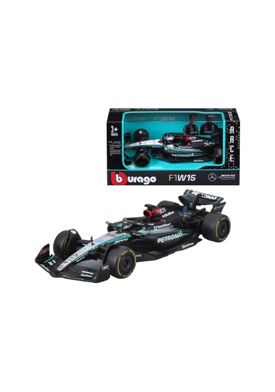 Bburago Formula 1 Mercedes-amg Petronas F1 W15 Team 1:43 Ölçek Çok Renkli