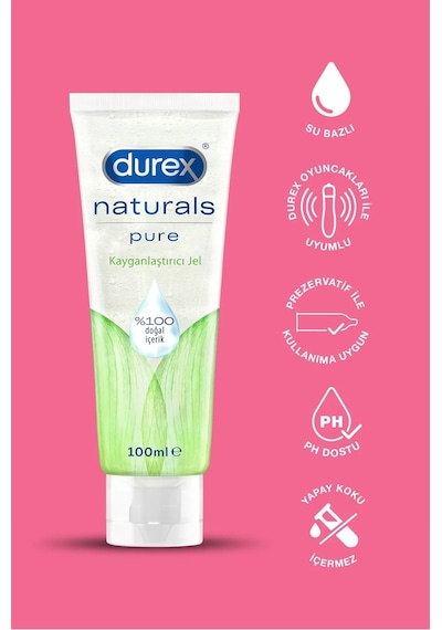 Durex Naturals Pure Kayganlaştırıcı Jel 2 x 100 ML