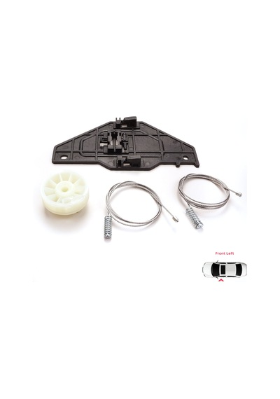 Ön Sol Cam Kriko Set Peugeot Partner Berlingo 2 B9 2008-2018 İçin Standart