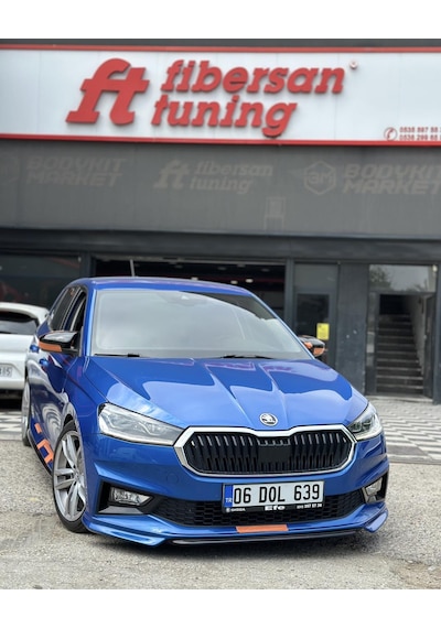 Skoda Fabia Ön Tampon Eki 2022.... Fibersan Tuning 0000