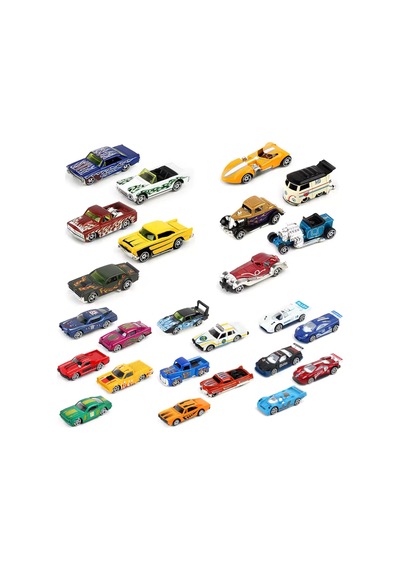 4'lü Metal Oyuncak Araba Seti - Diecast Alaşımlı Dayanıklı Yarış Arabaları - Hediye Paketi Çok Renkli