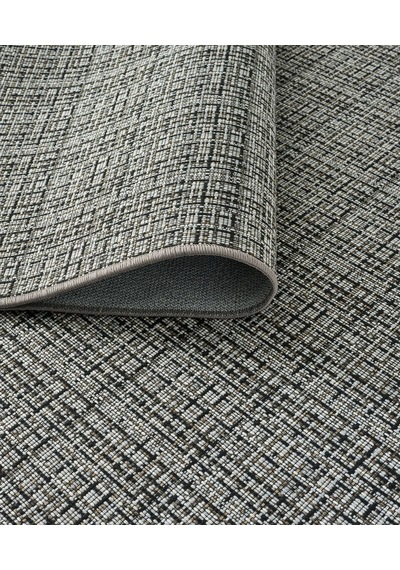 Apex Halı Sisal Premium 1823 Sp Gri Antrasit Çok Renkli
